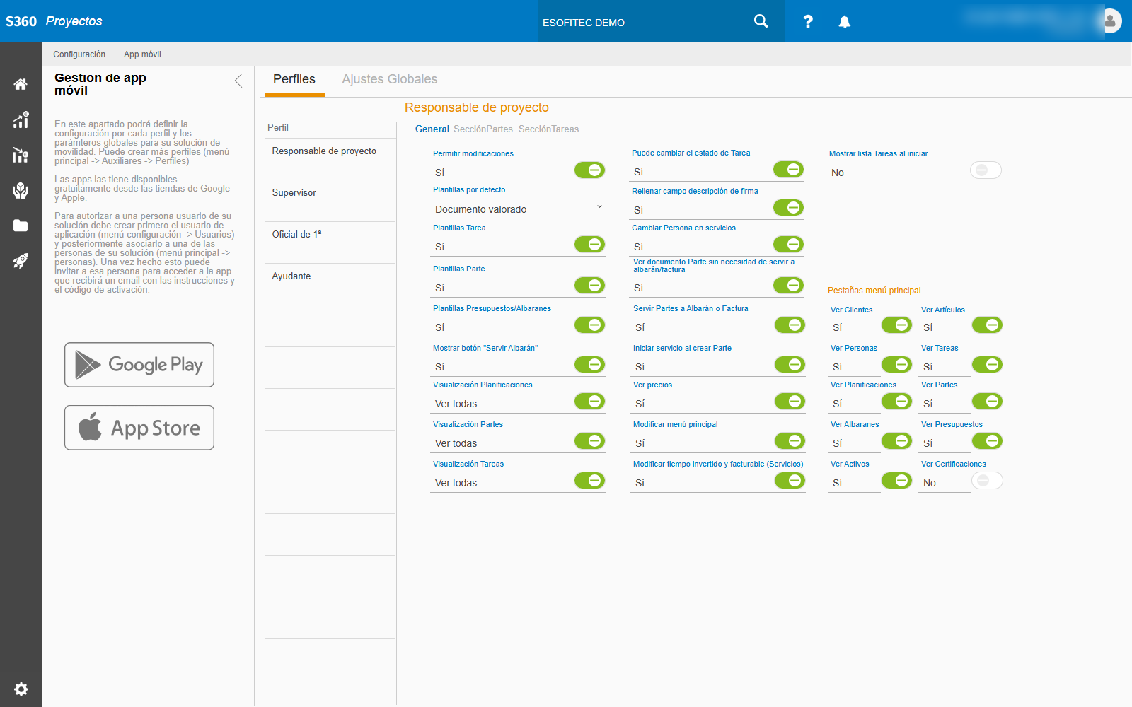 App Config · General